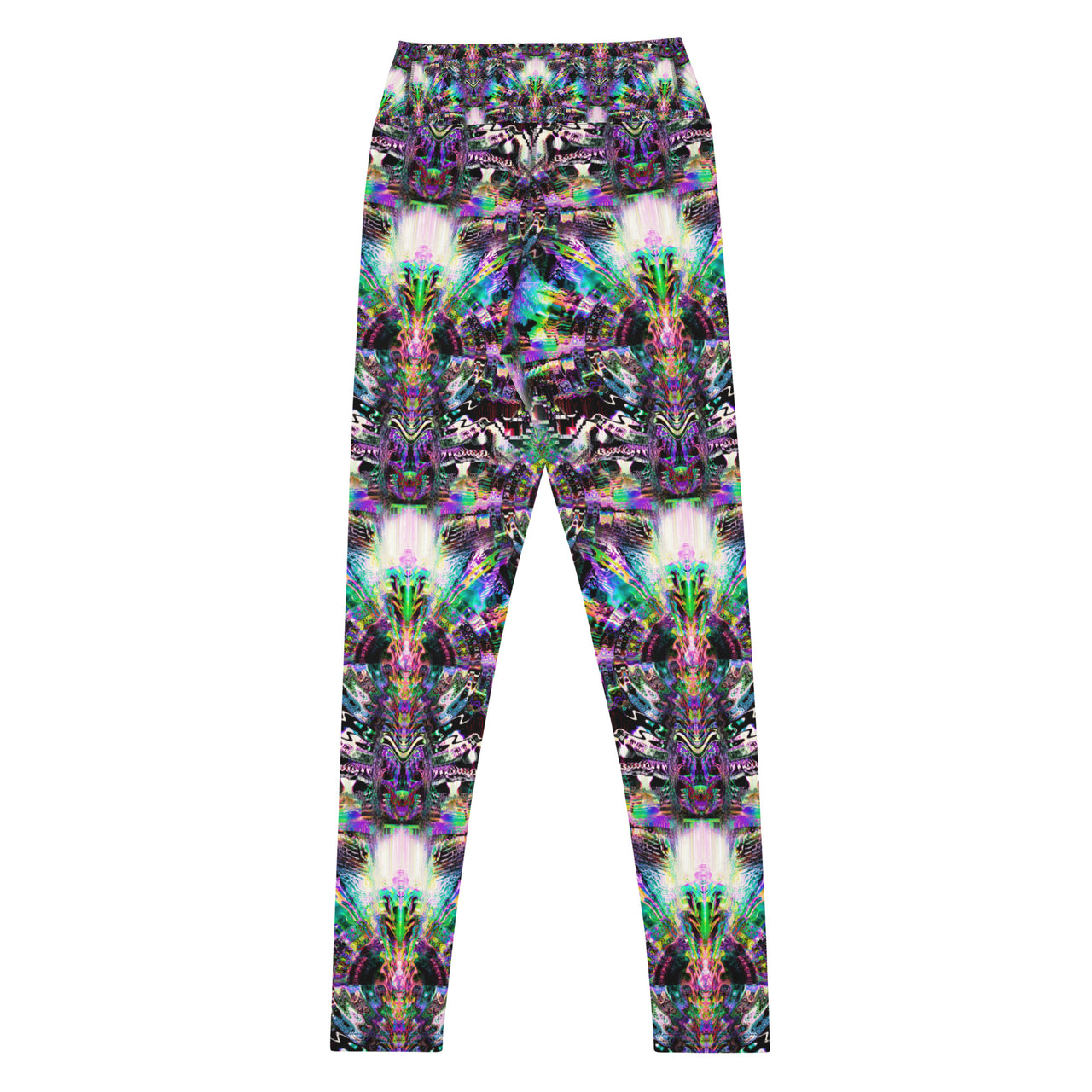 Psychedelic Visionary Art Futuristic Rave Leggings