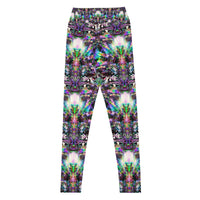 Thumbnail for Psychedelic Visionary Art Futuristic Rave Leggings