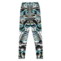 Thumbnail for Psychedelic Visionary Art Futuristic Rave Leggings