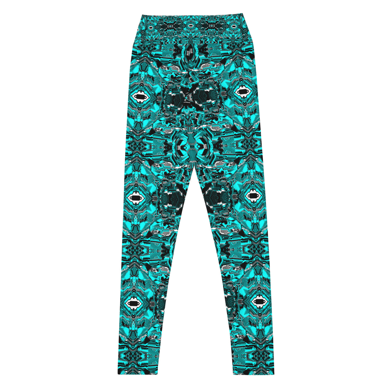 Psychedelic Visionary Art Futuristic Psytrance Rave Leggings