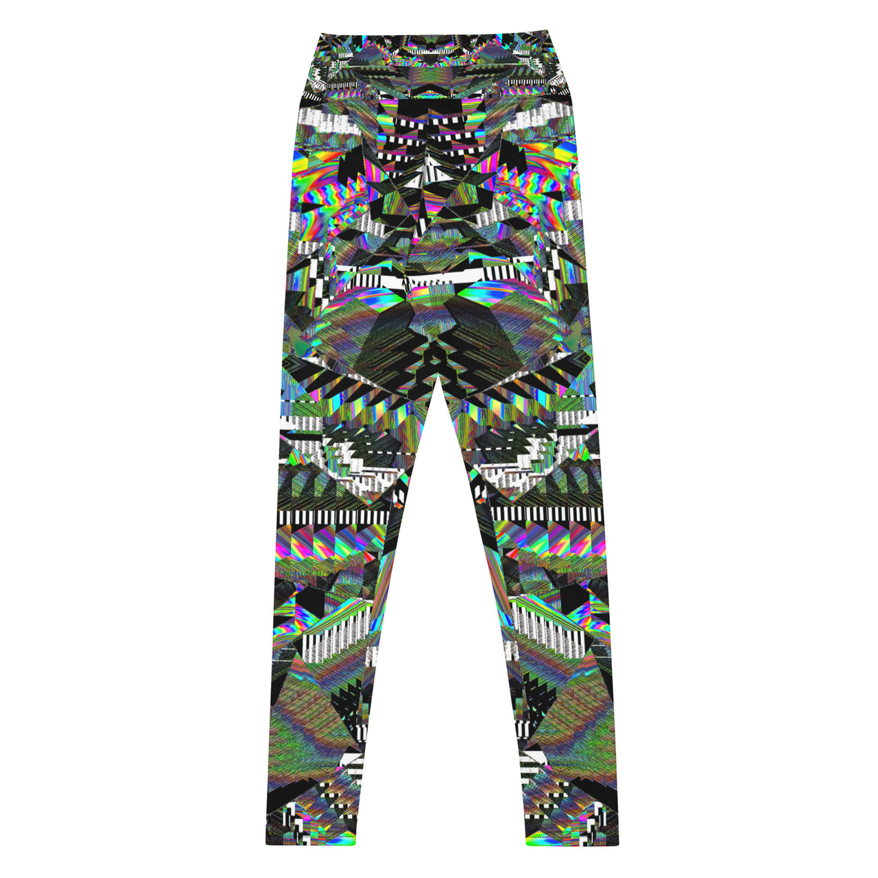 Psychedelic Visionary Art Futuristic Rave Leggings