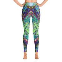 Thumbnail for Psychedelic Visionary Art Futuristic Rave Leggings