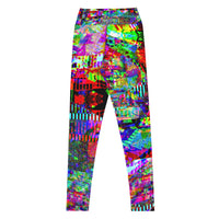 Thumbnail for Psychedelic Visionary Art Futuristic Rave Leggings