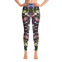 Thumbnail for Psychedelic Visionary Art Futuristic Psytrance Rave Leggings