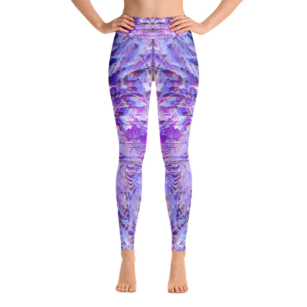 Psychedelic Visionary Art Futuristic Rave Leggings