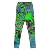 Thumbnail for Psychedelic Visionary Art Futuristic Rave Leggings