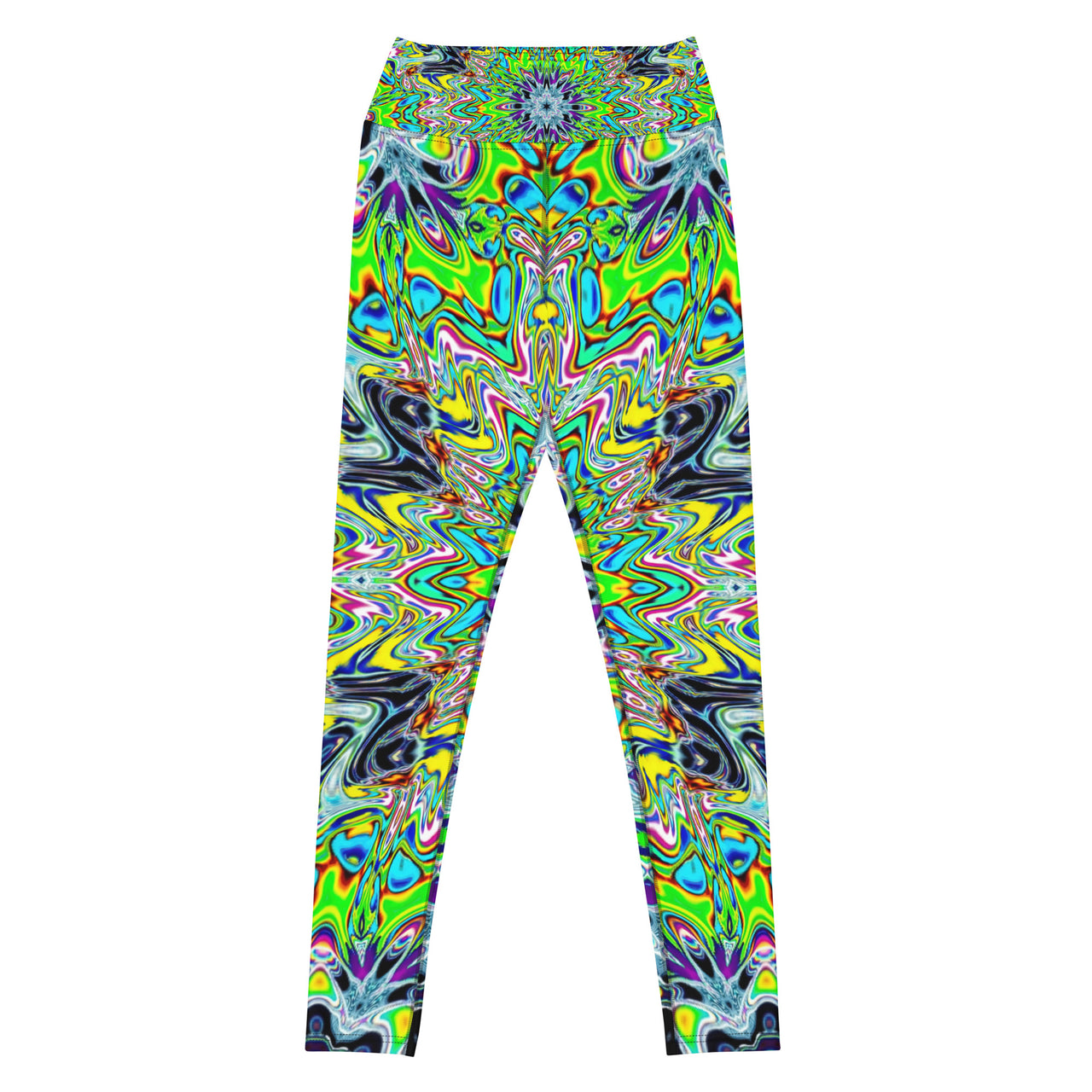 Psychedelic Visionary Art Futuristic Rave Leggings