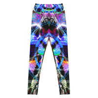 Thumbnail for Psychedelic Visionary Art Futuristic Rave Leggings