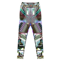 Thumbnail for Psychedelic Visionary Art Futuristic Rave Leggings