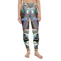 Thumbnail for Psychedelic Visionary Art Futuristic Rave Leggings