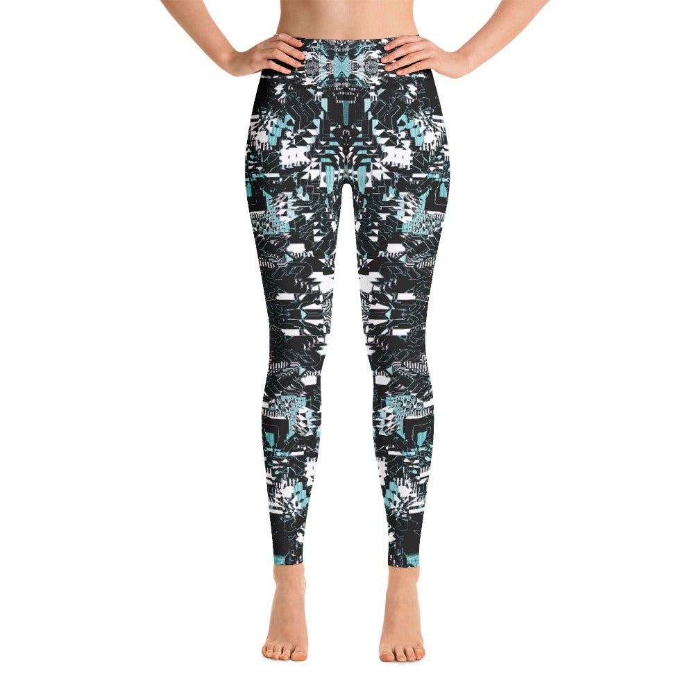 Psychedelic Visionary Art Futuristic Rave Leggings