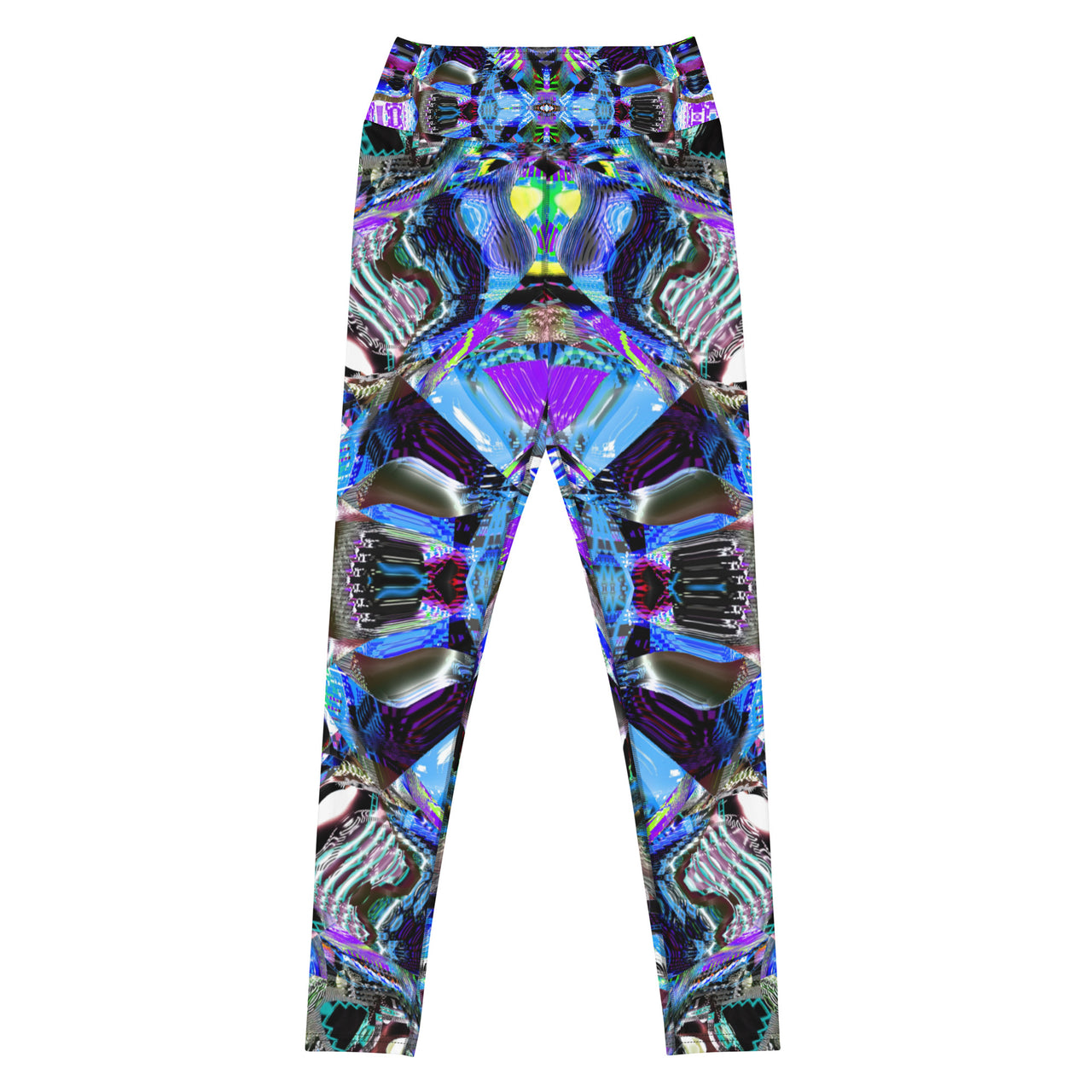 Psychedelic Visionary Art Futuristic Rave Leggings