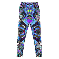 Thumbnail for Psychedelic Visionary Art Futuristic Rave Leggings