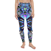 Thumbnail for Psychedelic Visionary Art Futuristic Rave Leggings