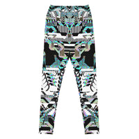 Thumbnail for Psychedelic Visionary Art Futuristic Rave Leggings