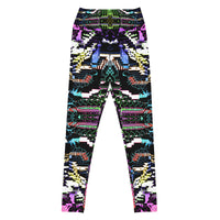 Thumbnail for Psychedelic Visionary Art Futuristic Rave Leggings