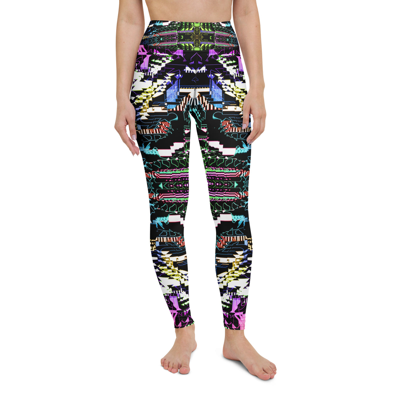 Psychedelic Visionary Art Futuristic Rave Leggings