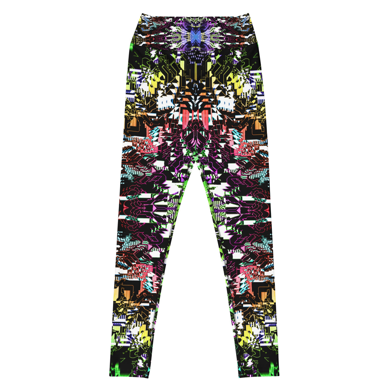 Psychedelic Visionary Art Futuristic Rave Leggings