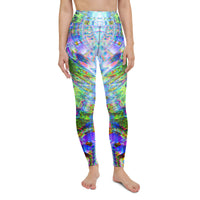 Thumbnail for Psychedelic Visionary Art Futuristic Rave Leggings