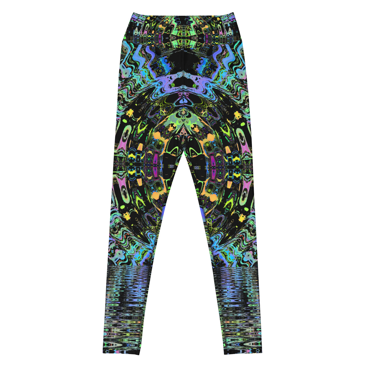 Psychedelic Visionary Art Futuristic Rave Leggings