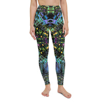 Thumbnail for Psychedelic Visionary Art Futuristic Rave Leggings