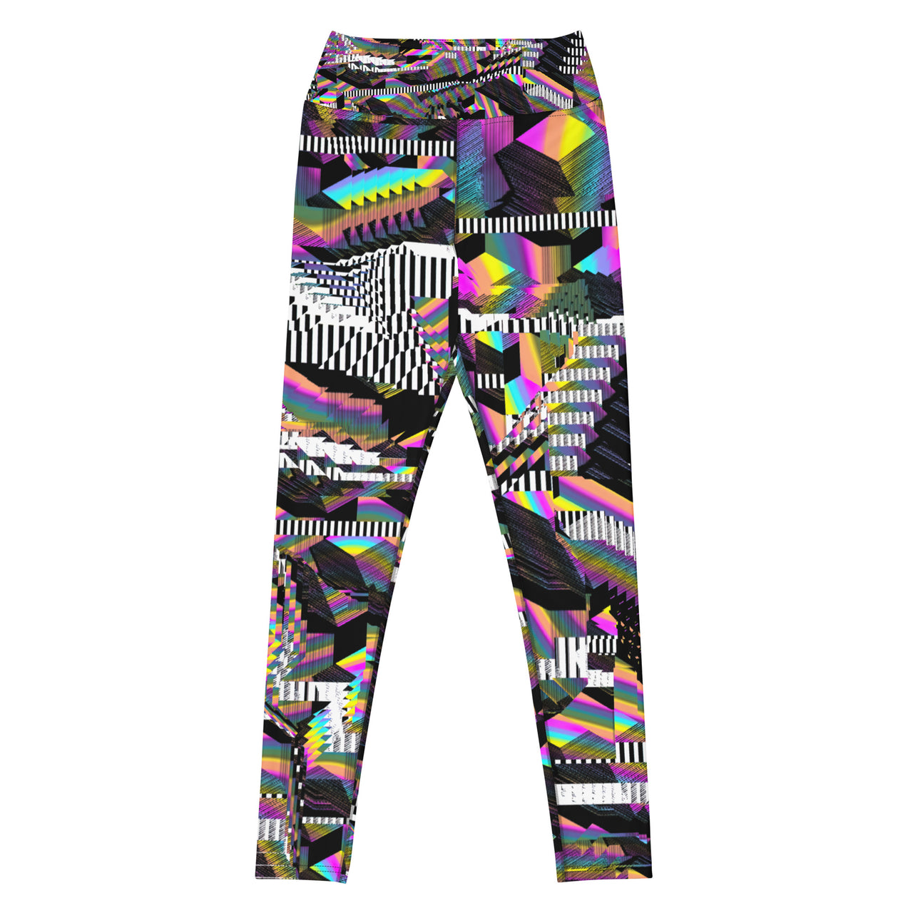 Psychedelic Visionary Art Futuristic Rave Leggings