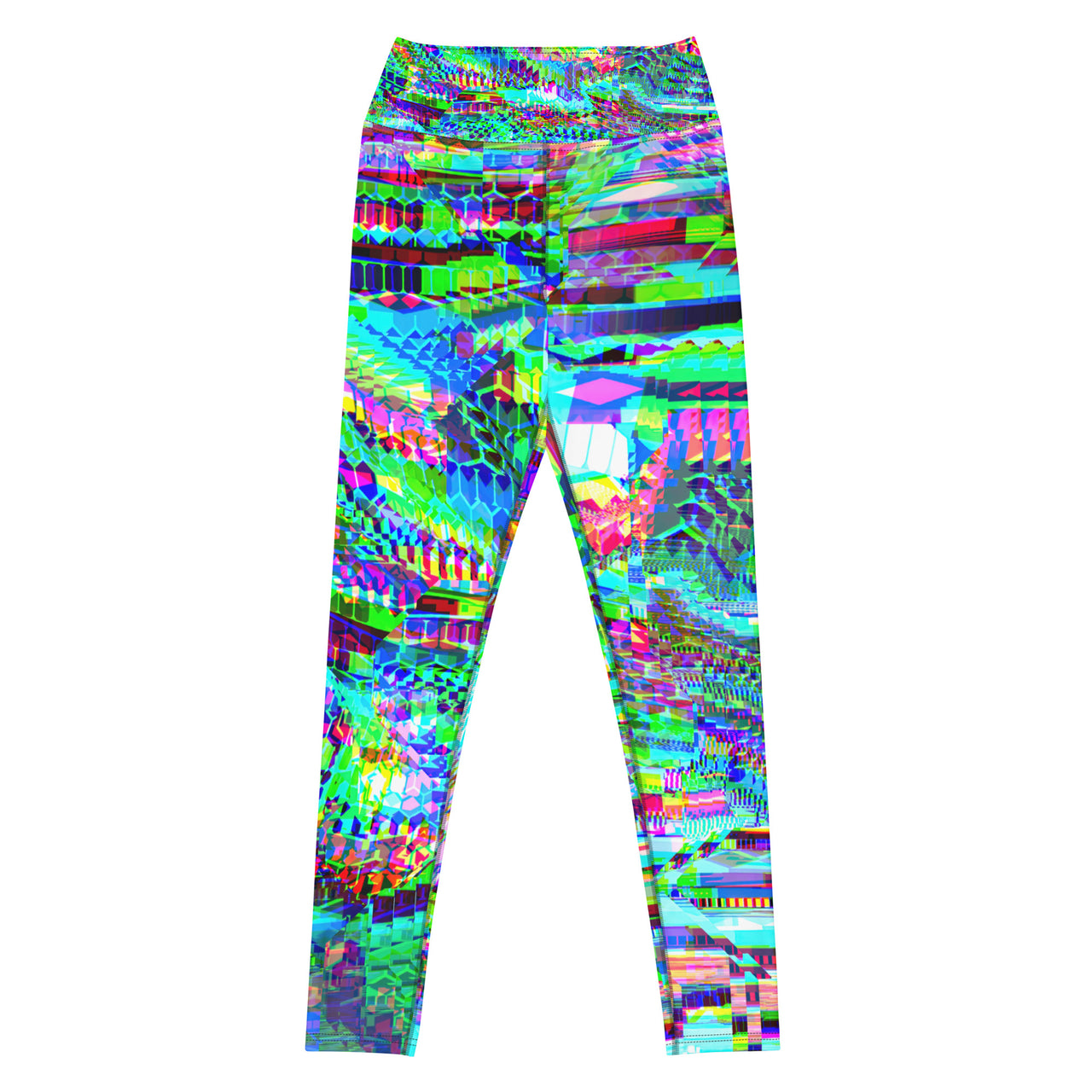 Psychedelic Visionary Art Futuristic Rave Leggings