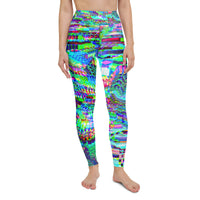 Thumbnail for Psychedelic Visionary Art Futuristic Rave Leggings