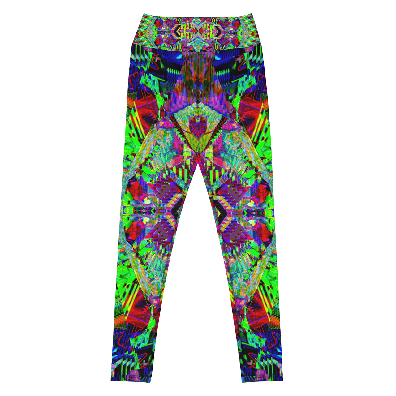 Psychedelic Visionary Art Futuristic Rave Leggings