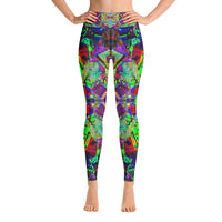 Thumbnail for Psychedelic Visionary Art Futuristic Rave Leggings