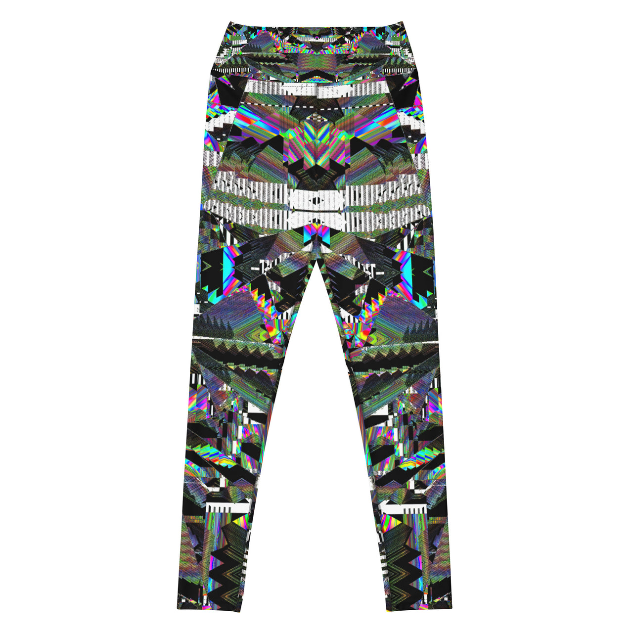 Psychedelic Visionary Art Futuristic Rave Leggings