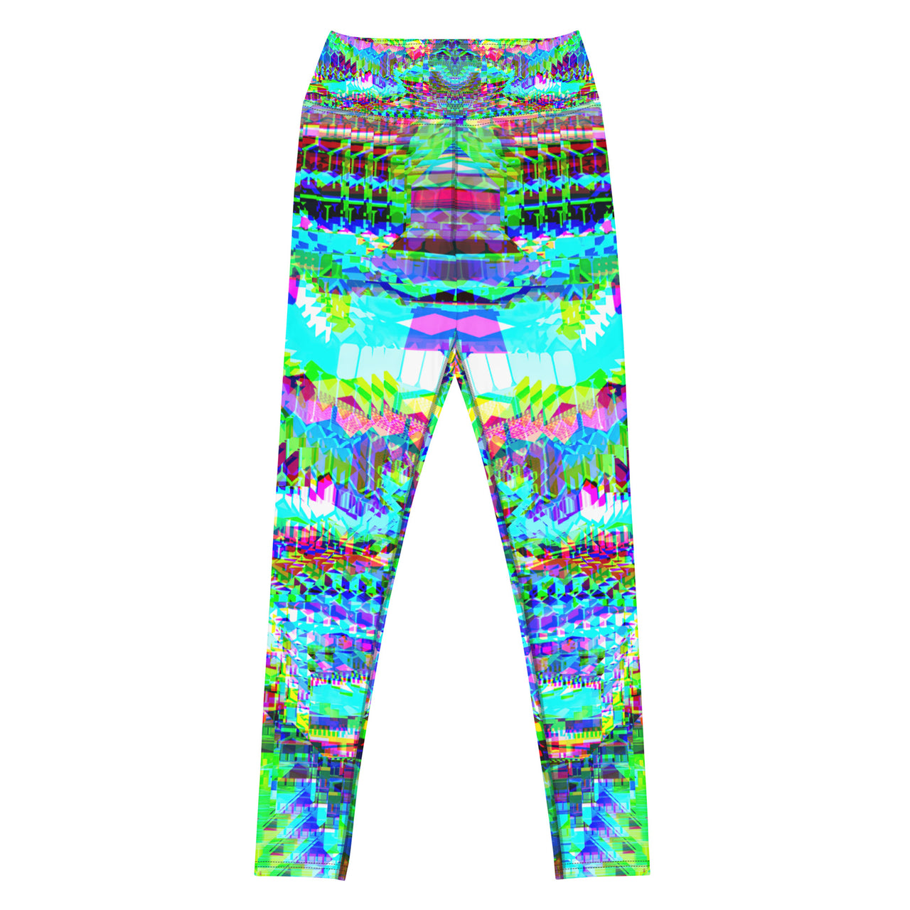 Psychedelic Visionary Art Futuristic Rave Leggings