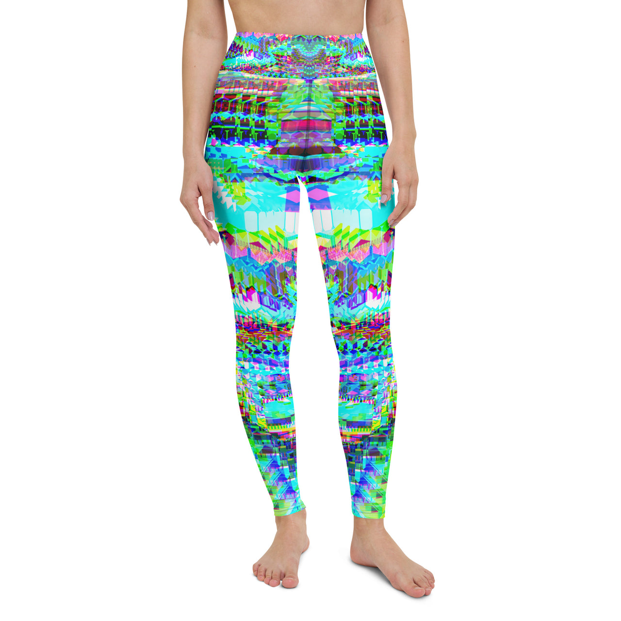 Psychedelic Visionary Art Futuristic Rave Leggings