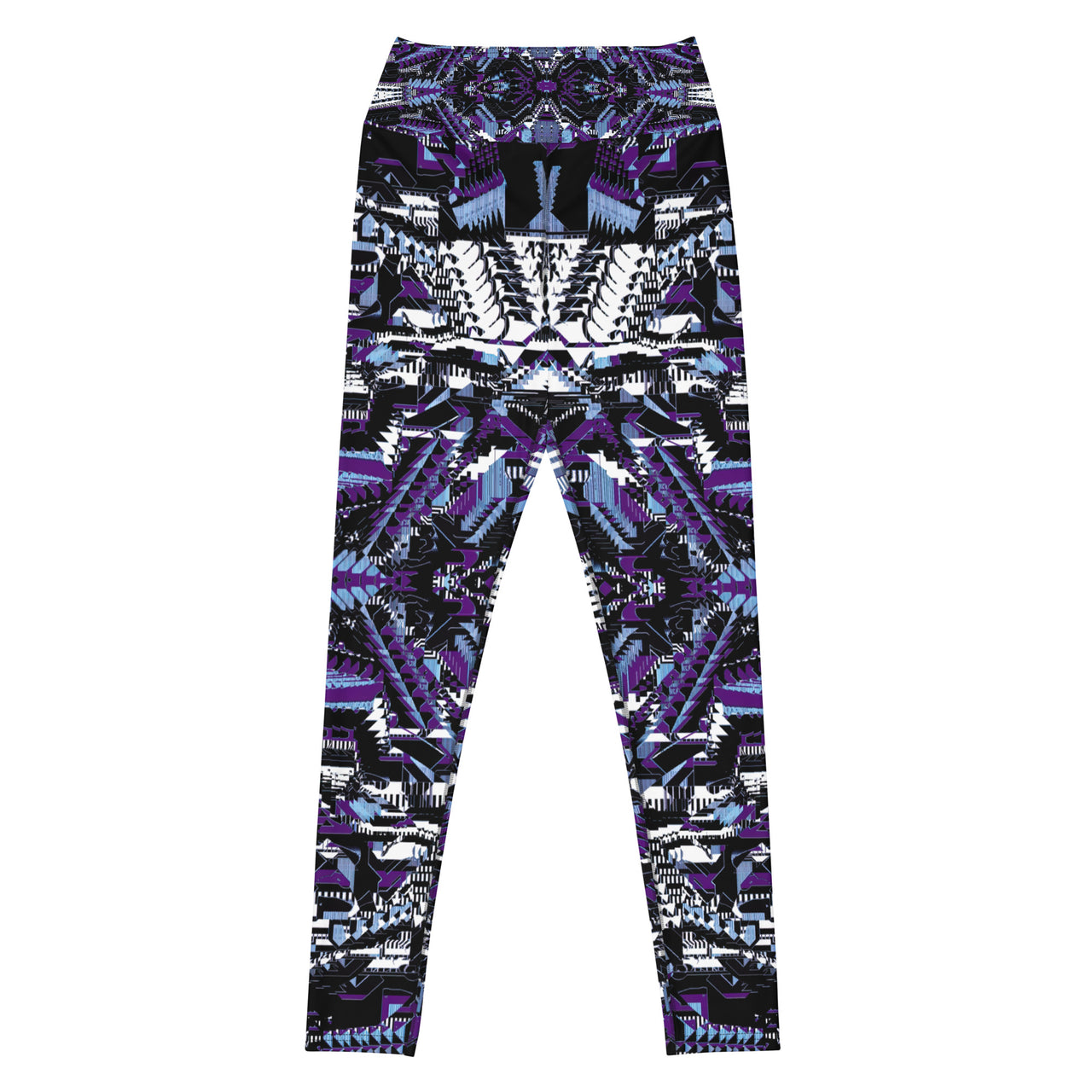 Psychedelic Visionary Art Futuristic Psytrance Rave Leggings