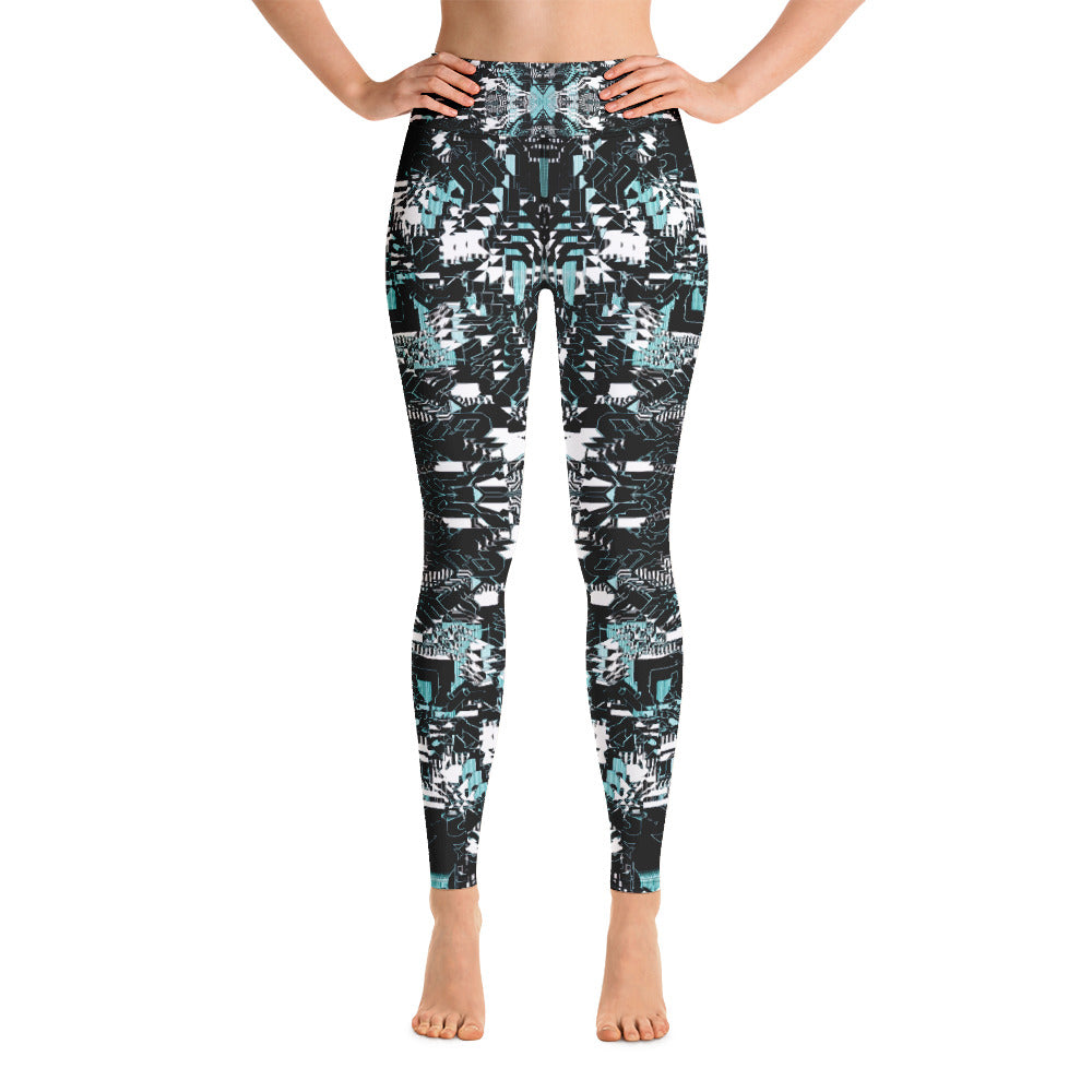 Psychedelic Visionary Art Futuristic Rave Leggings