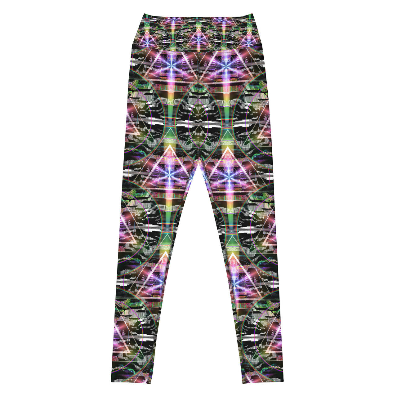 Psychedelic Visionary Art Futuristic Rave Leggings