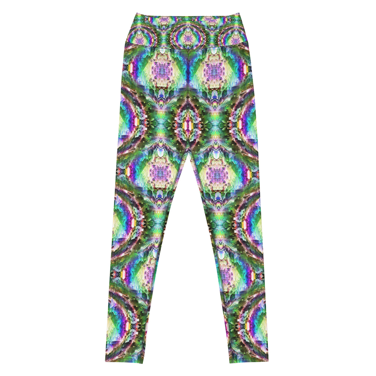 Psychedelic Visionary Art Futuristic Rave Leggings