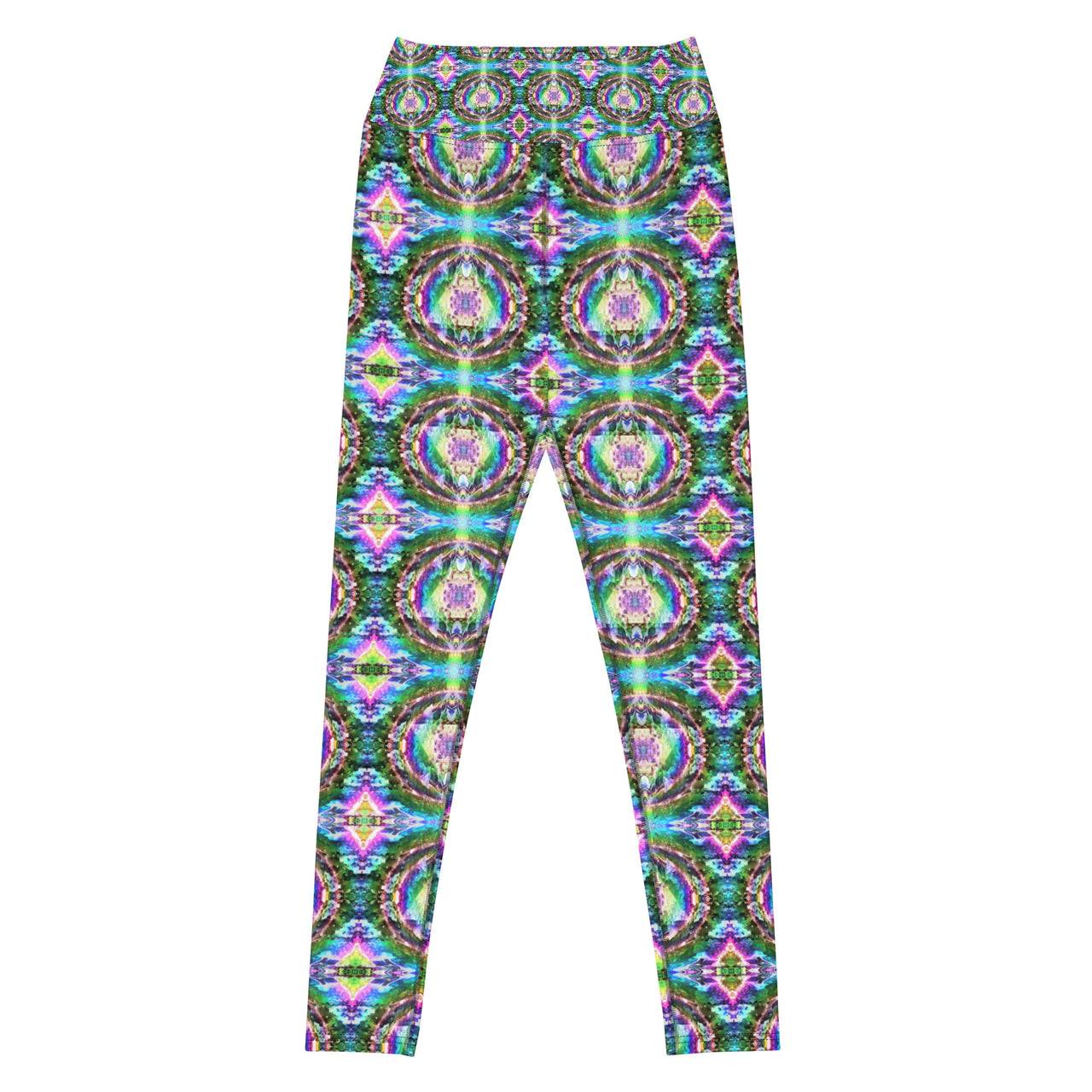 Psychedelic Visionary Art Futuristic Rave Leggings