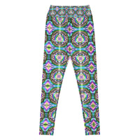 Thumbnail for Psychedelic Visionary Art Futuristic Rave Leggings