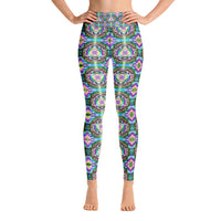 Thumbnail for Psychedelic Visionary Art Futuristic Rave Leggings