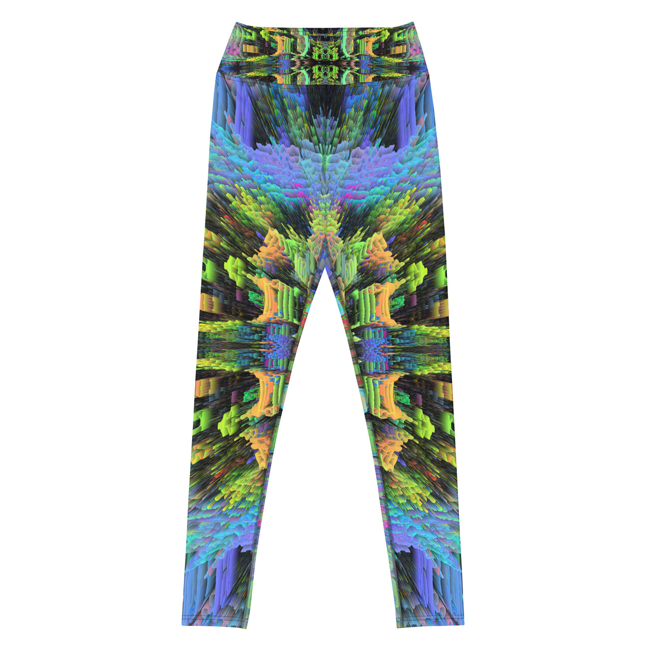 Psychedelic Visionary Art Futuristic Rave Leggings