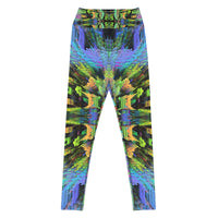 Thumbnail for Psychedelic Visionary Art Futuristic Rave Leggings