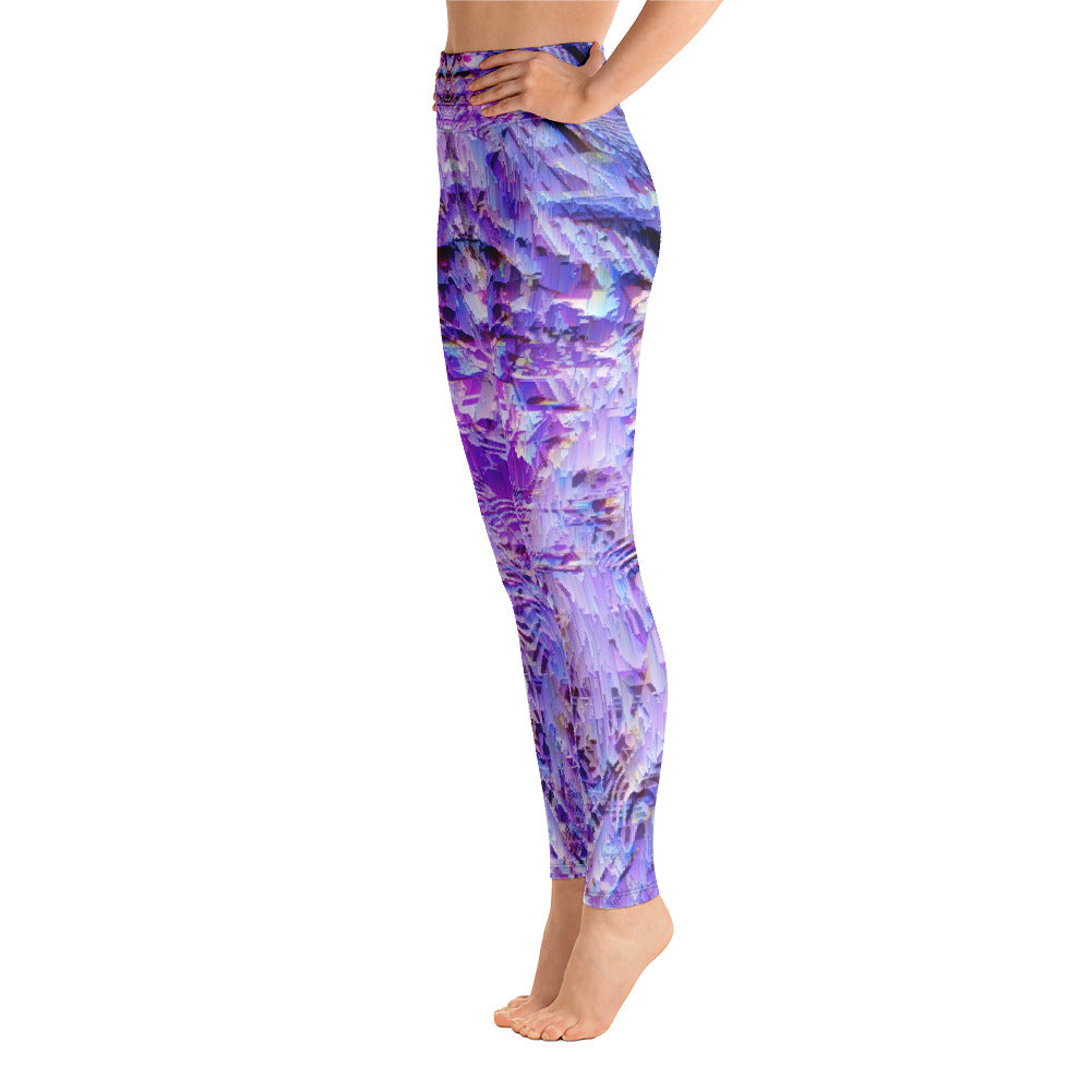 Psychedelic Visionary Art Futuristic Rave Leggings