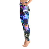 Thumbnail for Psychedelic Visionary Art Futuristic Rave Leggings