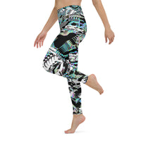 Thumbnail for Psychedelic Visionary Art Futuristic Rave Leggings