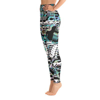 Thumbnail for Psychedelic Visionary Art Futuristic Rave Leggings