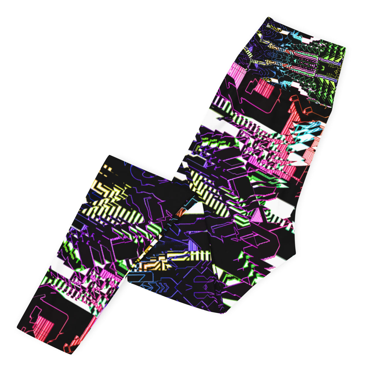 Psychedelic Visionary Art Futuristic Rave Leggings