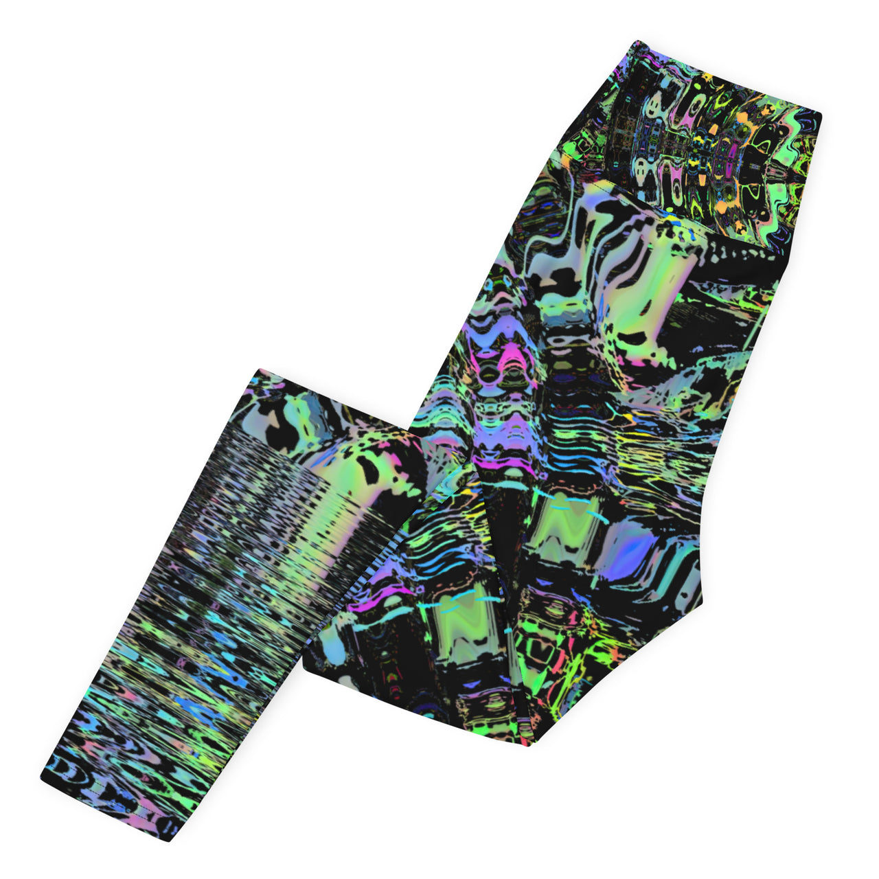 Psychedelic Visionary Art Futuristic Rave Leggings