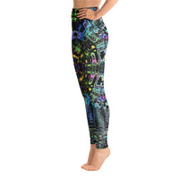 Thumbnail for Psychedelic Visionary Art Futuristic Rave Leggings