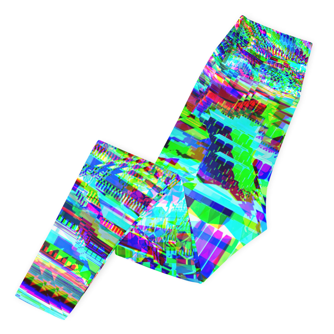 Psychedelic Visionary Art Futuristic Rave Leggings